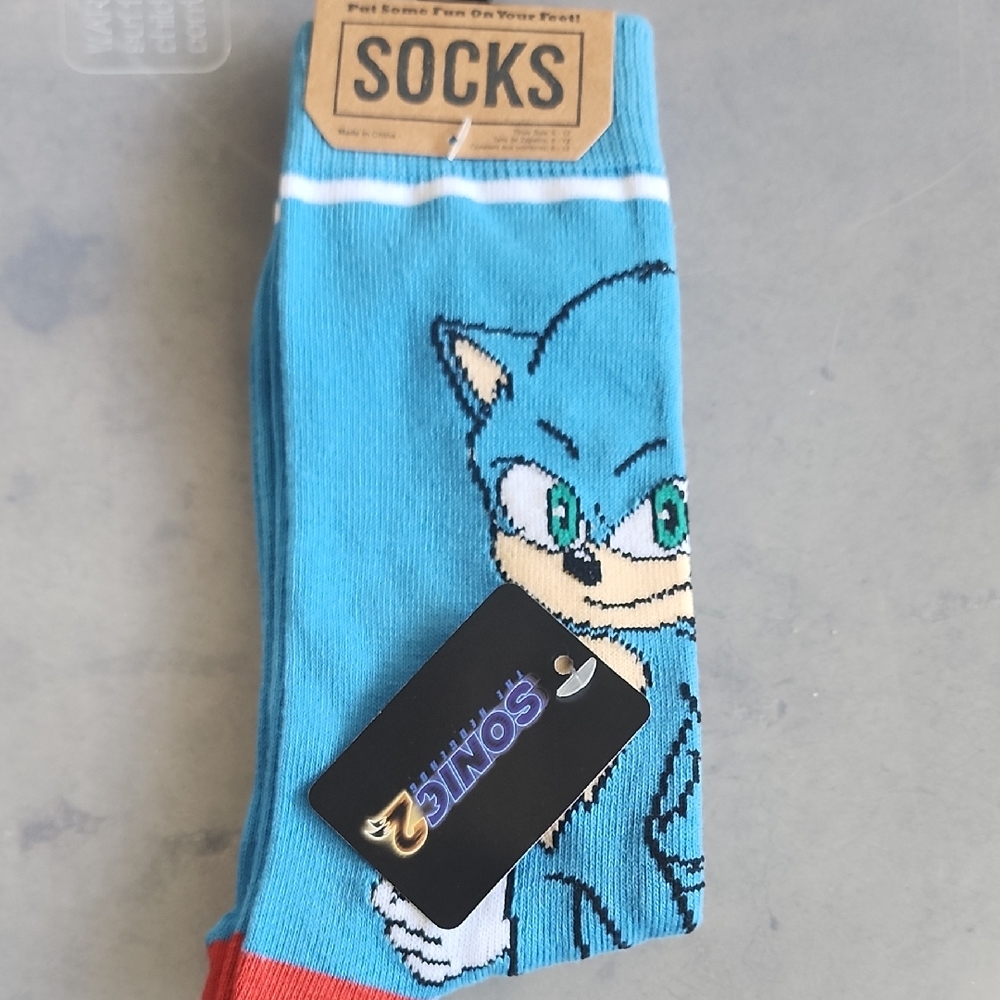 Blue Casual Socks
